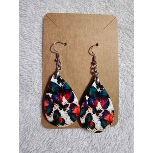 Butterfly Dangle Earrings‎ Teardrop Lightweight Fashion Jewelry